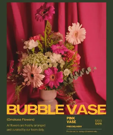 Pink Vase Bouquet